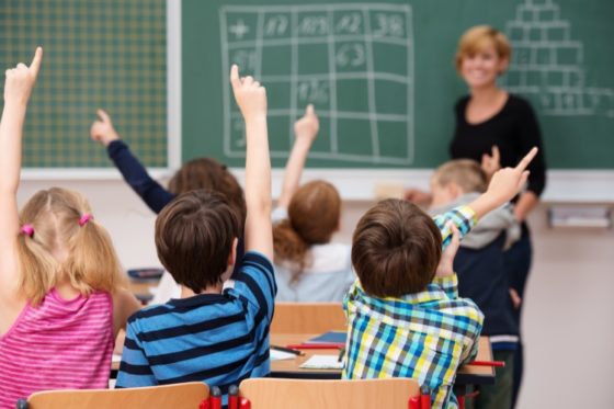 Kids at School Benefiting from Portable AC and Spot Cooler Rentals in Weehawken